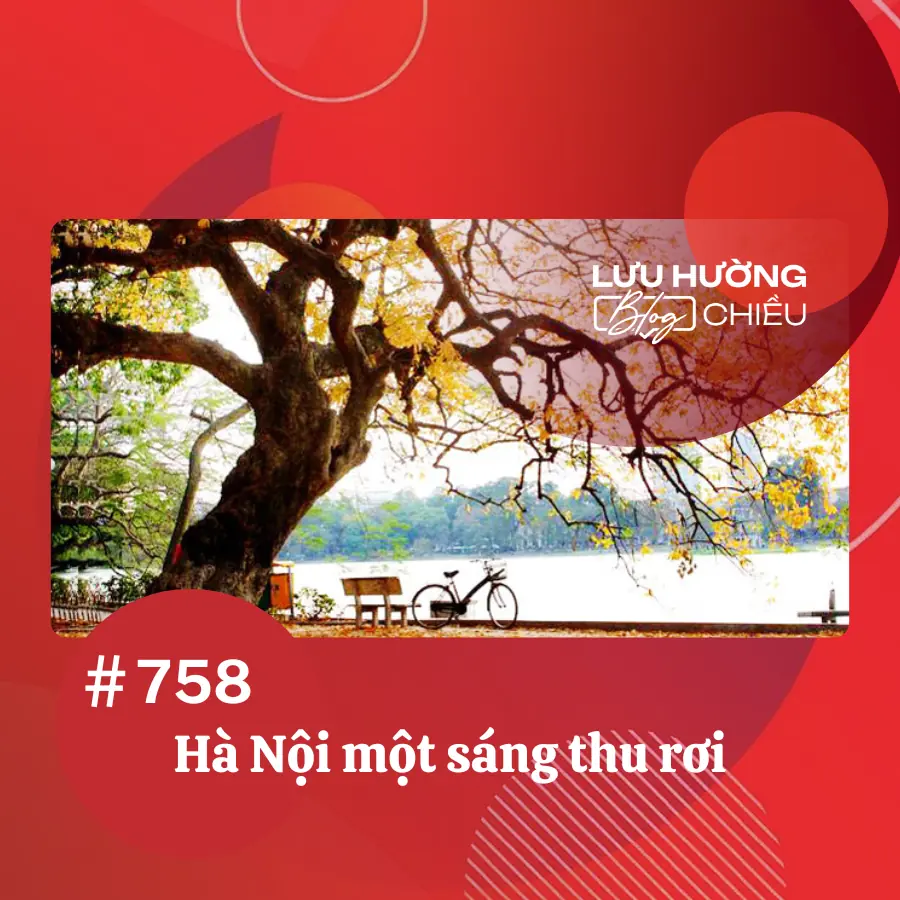 Hà Nội một sáng thu rơi